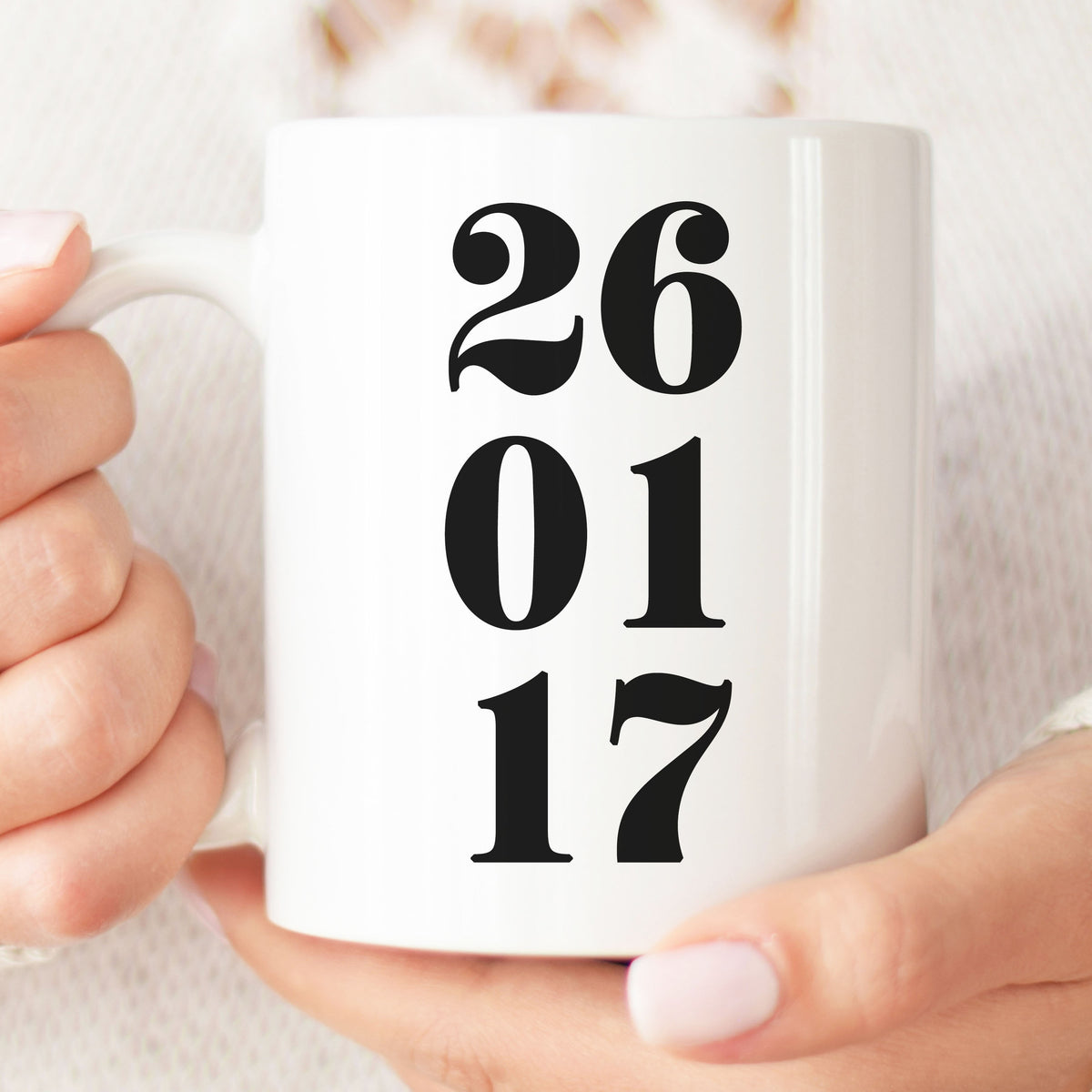 Personalised Valentines Mug | Personalised Anniversary Mug | Personalised Engagement Gift | Girlfriend Mug | Personalised Anniversary Gift